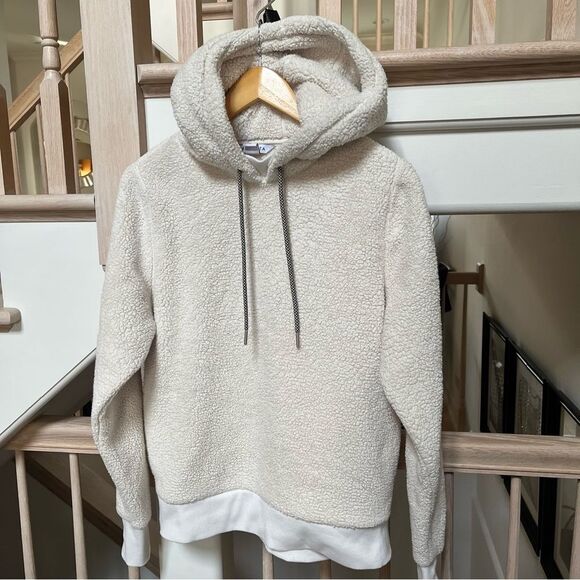 Athleta Tugga Sherpa Hoodie in Natural M - Picture 5 of 16
